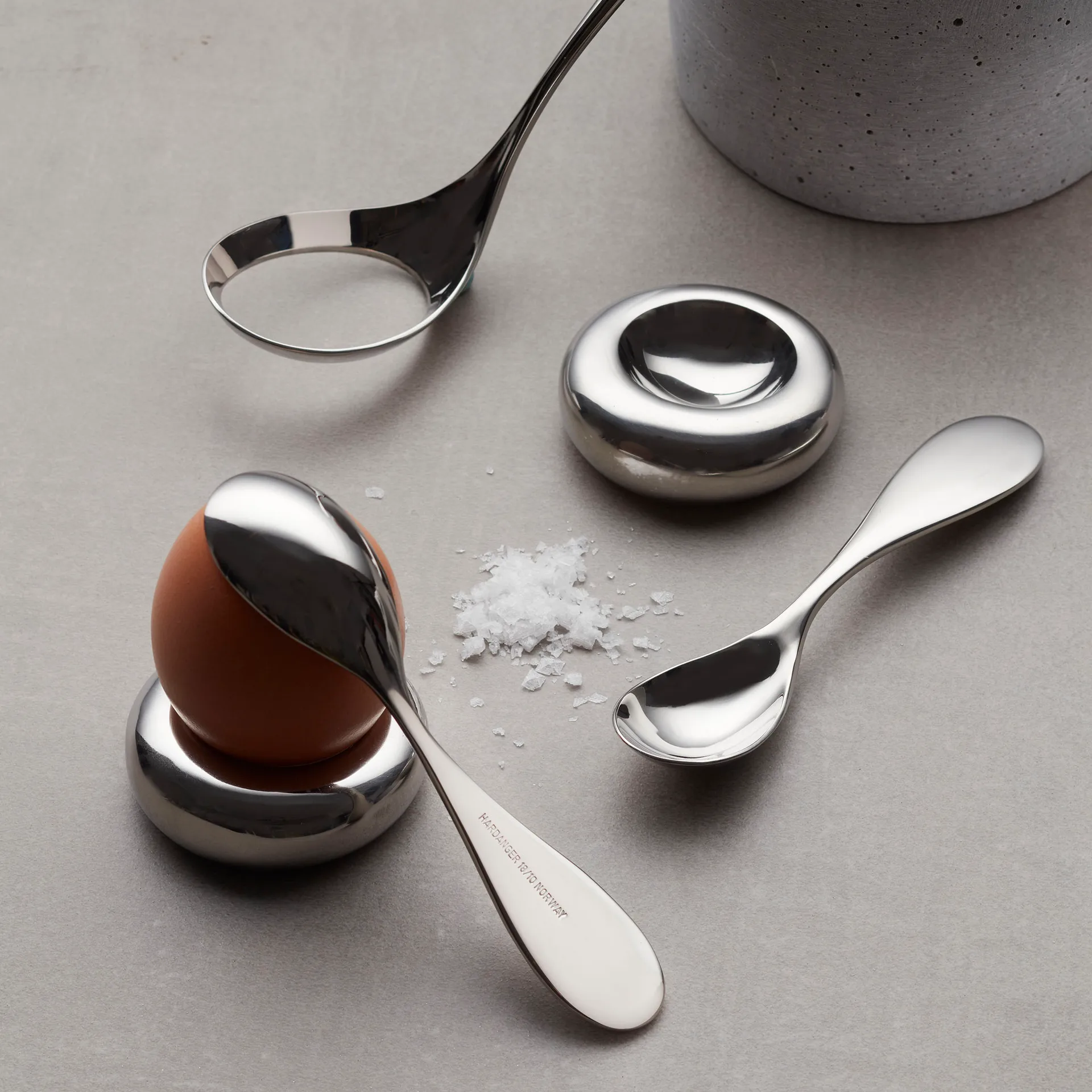 Hardanger munakupit, ruostumaton teräs Hardanger Bestikk