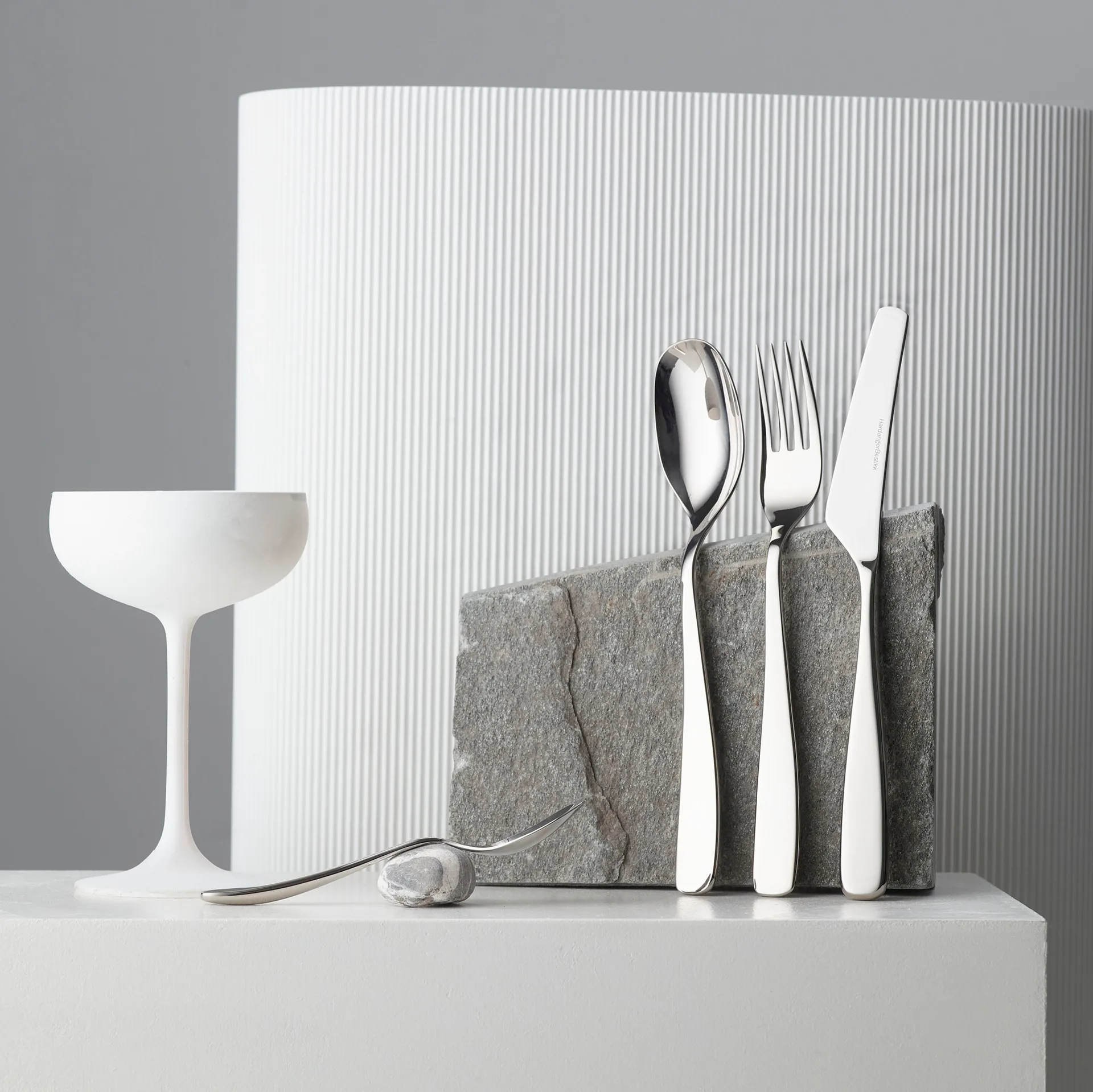 Tuva aterimet 24 osaa, ruostumaton teräs Hardanger Bestikk