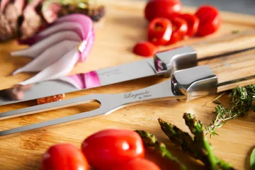 Laguiole By Hâws leikkuusetti leikkuulaudalla 3-osaa - oliivi - Hâws