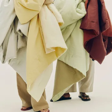 Air Quilt huopa - Iron red, 140x200 cm - HAY