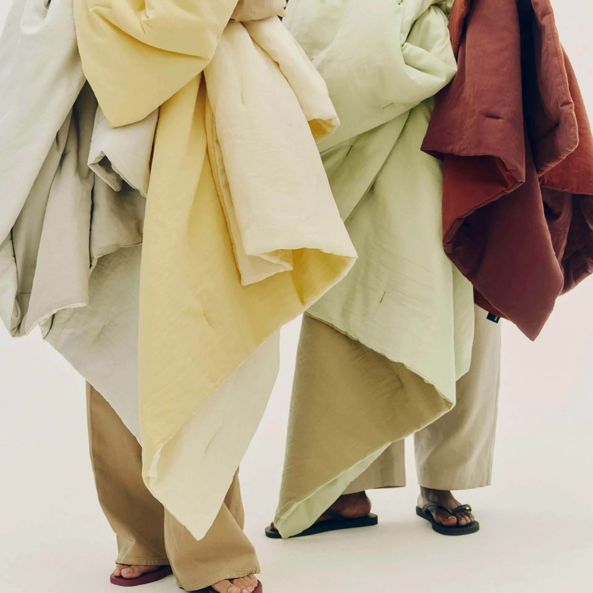 Air Quilt huopa, Soft yellow, 140x200 cm HAY