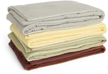 Air Quilt huopa - Soft yellow, 140x200 cm - HAY