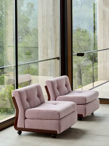 Amanta sohvemoduuli - Burgundy red-yuma 1851, 1-istuttava/nojatuoli - HAY