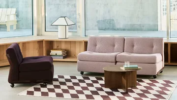 Amanta sohvemoduuli - Burgundy red-yuma 1851, 2-istuttava - HAY