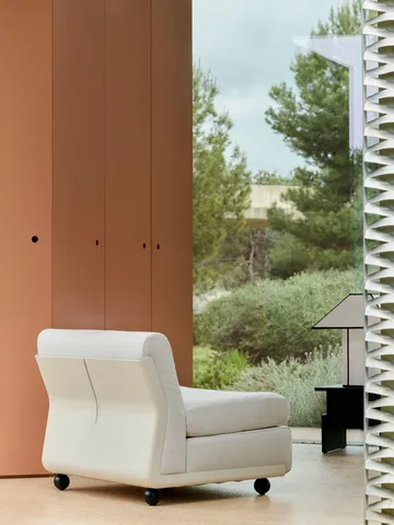 Amanta sohvemoduuli - Cream beige-story 102, 1-istuttava/nojatuoli - HAY