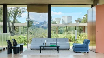 Amanta sohvemoduuli - Frost blue-turf blue, 1-istuttava/nojatuoli - HAY