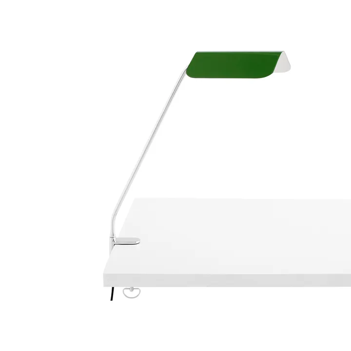 Apex Clip työpöytälamppu - Emerald green - HAY