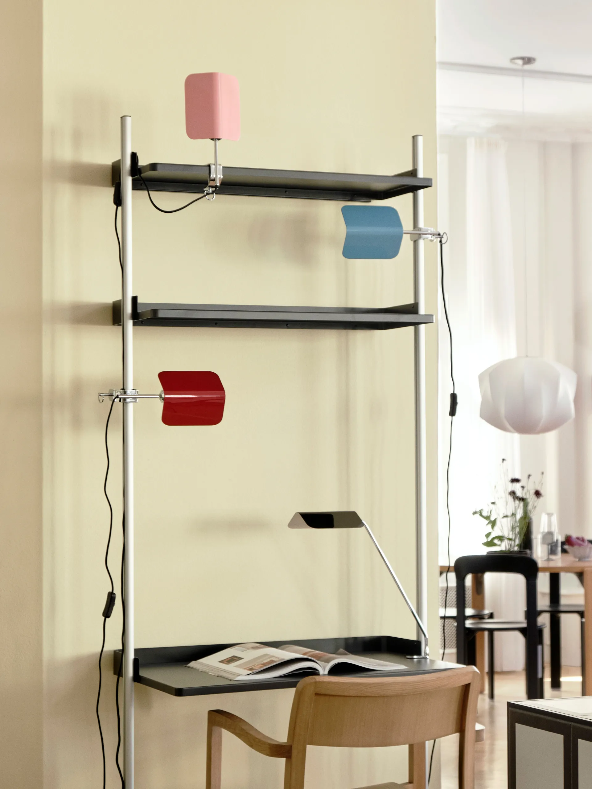 Apex Clip -valaisin, Iron black HAY