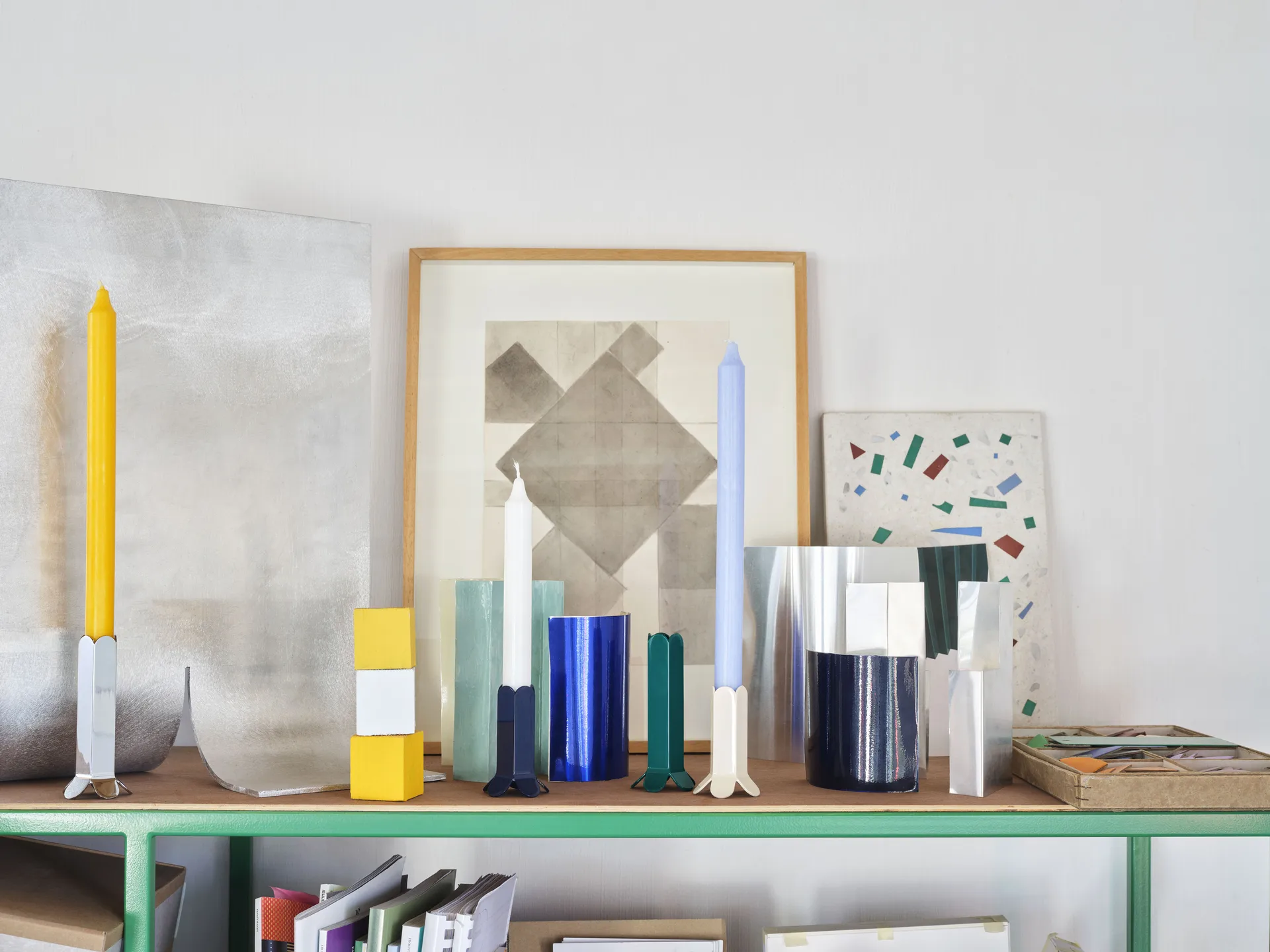 Arcs kynttilänjalka 9 cm, Ivory HAY