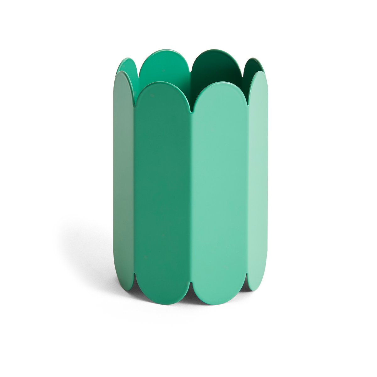 HAY Arcs maljakko small 18 cm Green | Skandinaavinen Sisustus | Maljakot | Vihreä