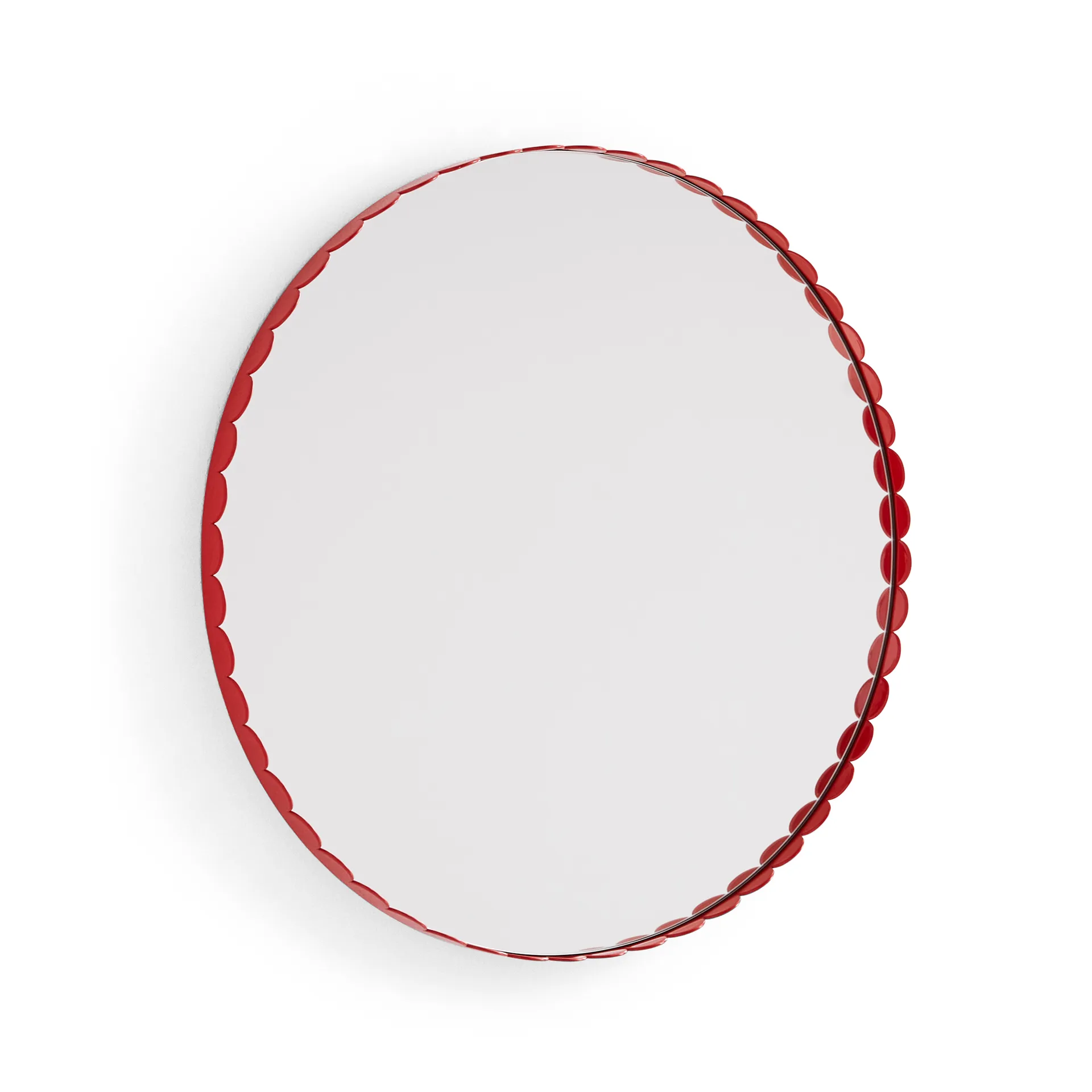 Arcs Mirror -peili Ø 60 cm, Red HAY