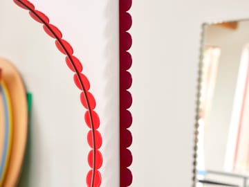 Arcs Mirror -peili Ø 60 cm - Red - HAY