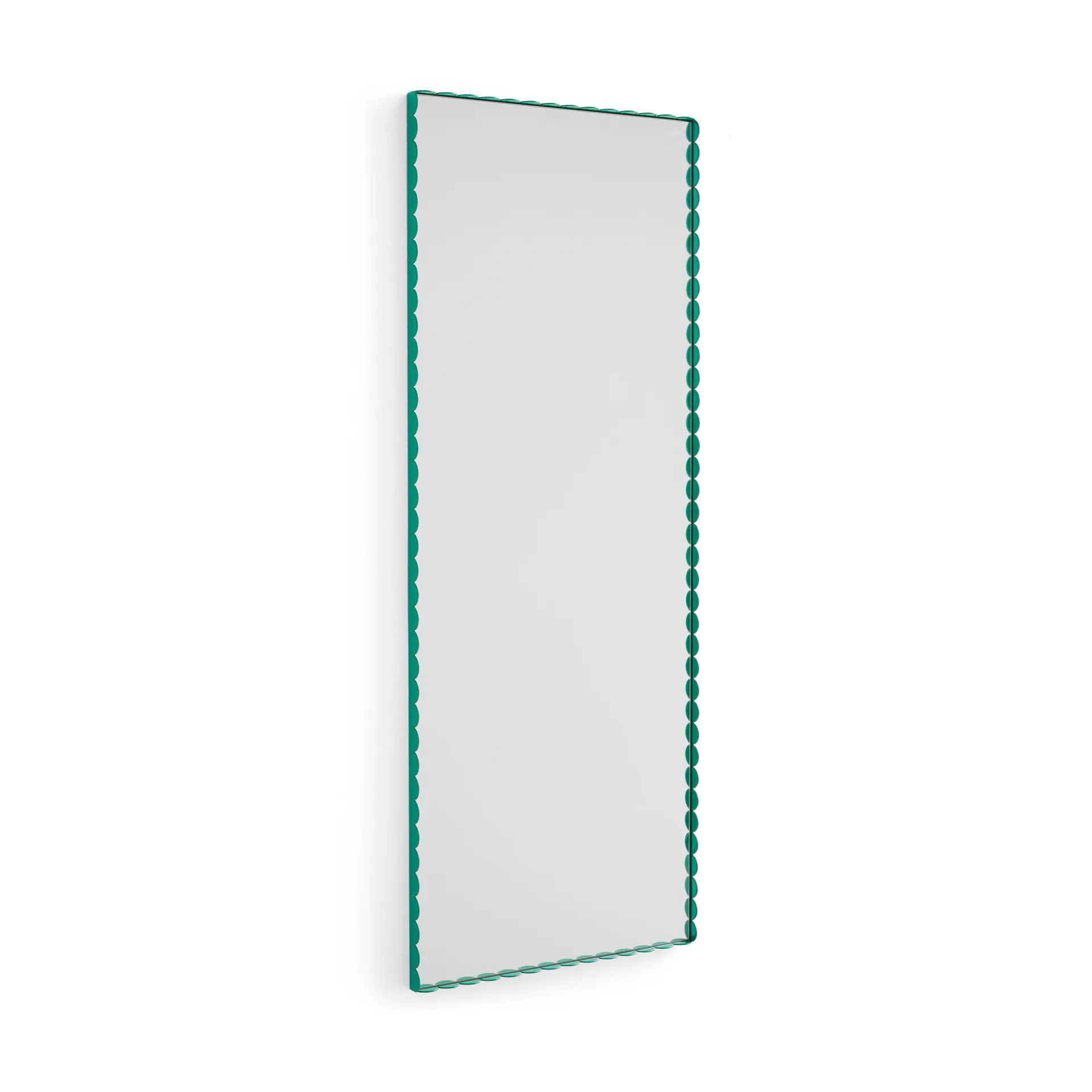 Arcs Mirror Rectangle M -peili 50 x 133,5 cm, Green HAY