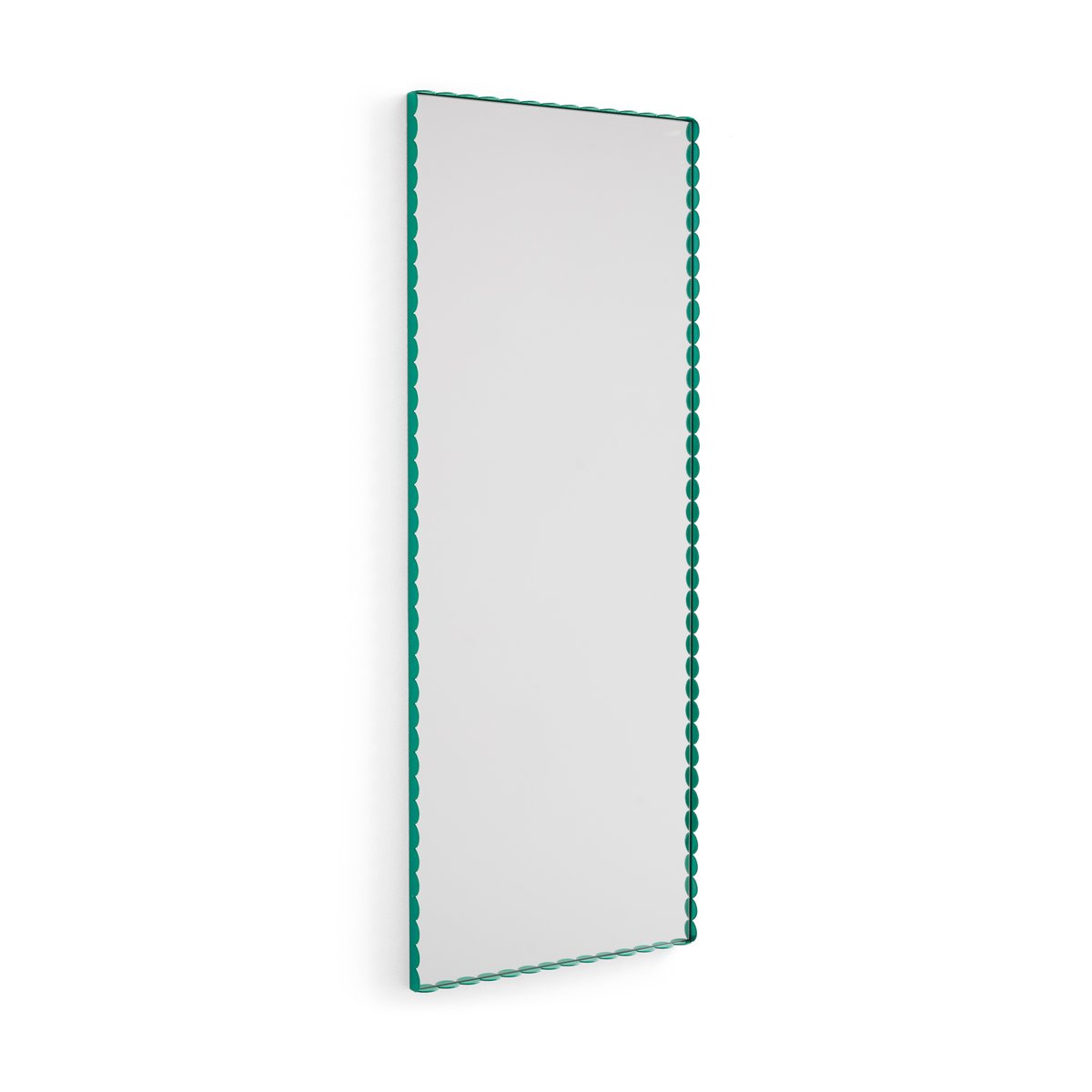 HAY Arcs Mirror Rectangle M -peili 50 x 133,5 cm Green