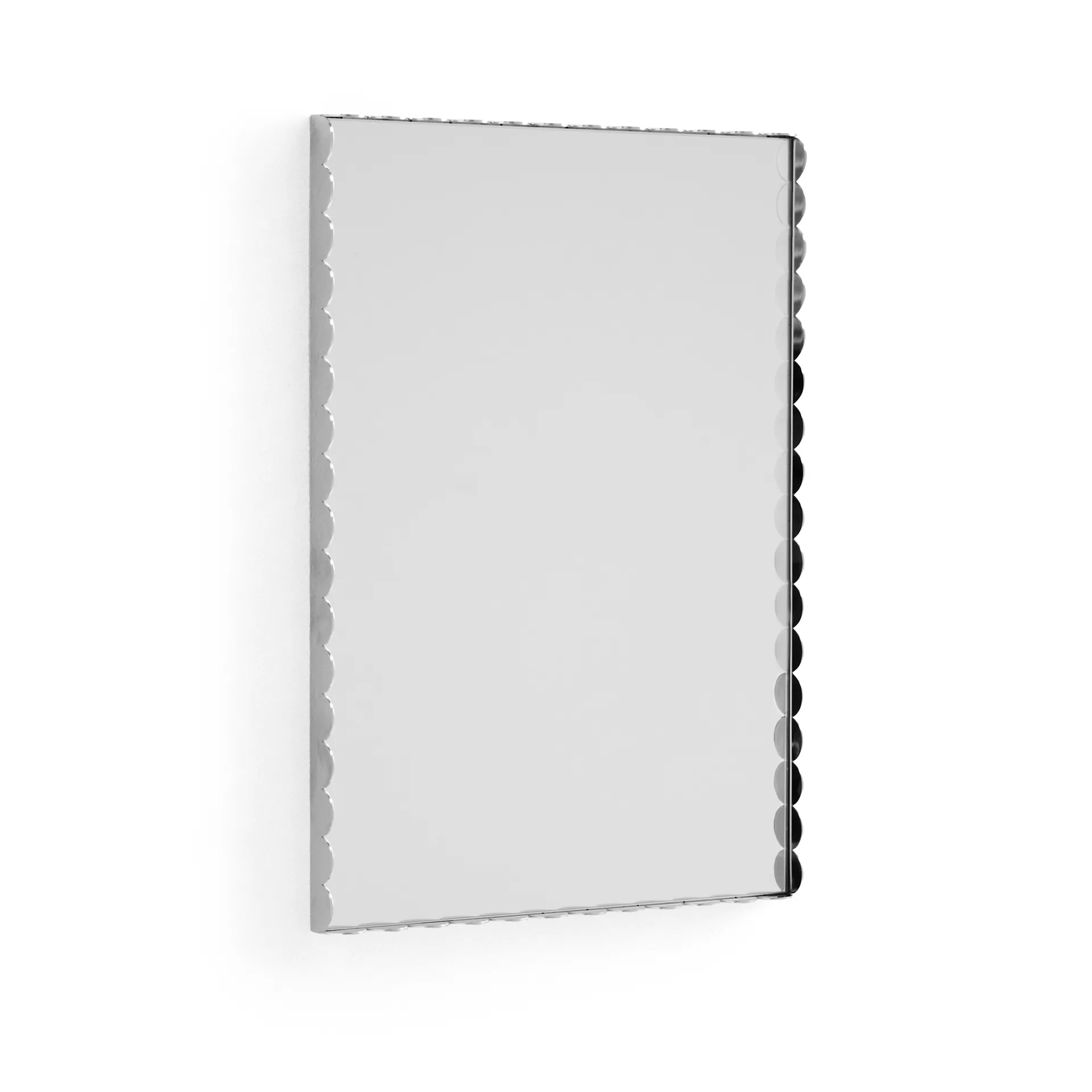 Arcs Mirror Rectangle S -peili 43,5 x 61,5 cm, Ruostumaton teräs HAY