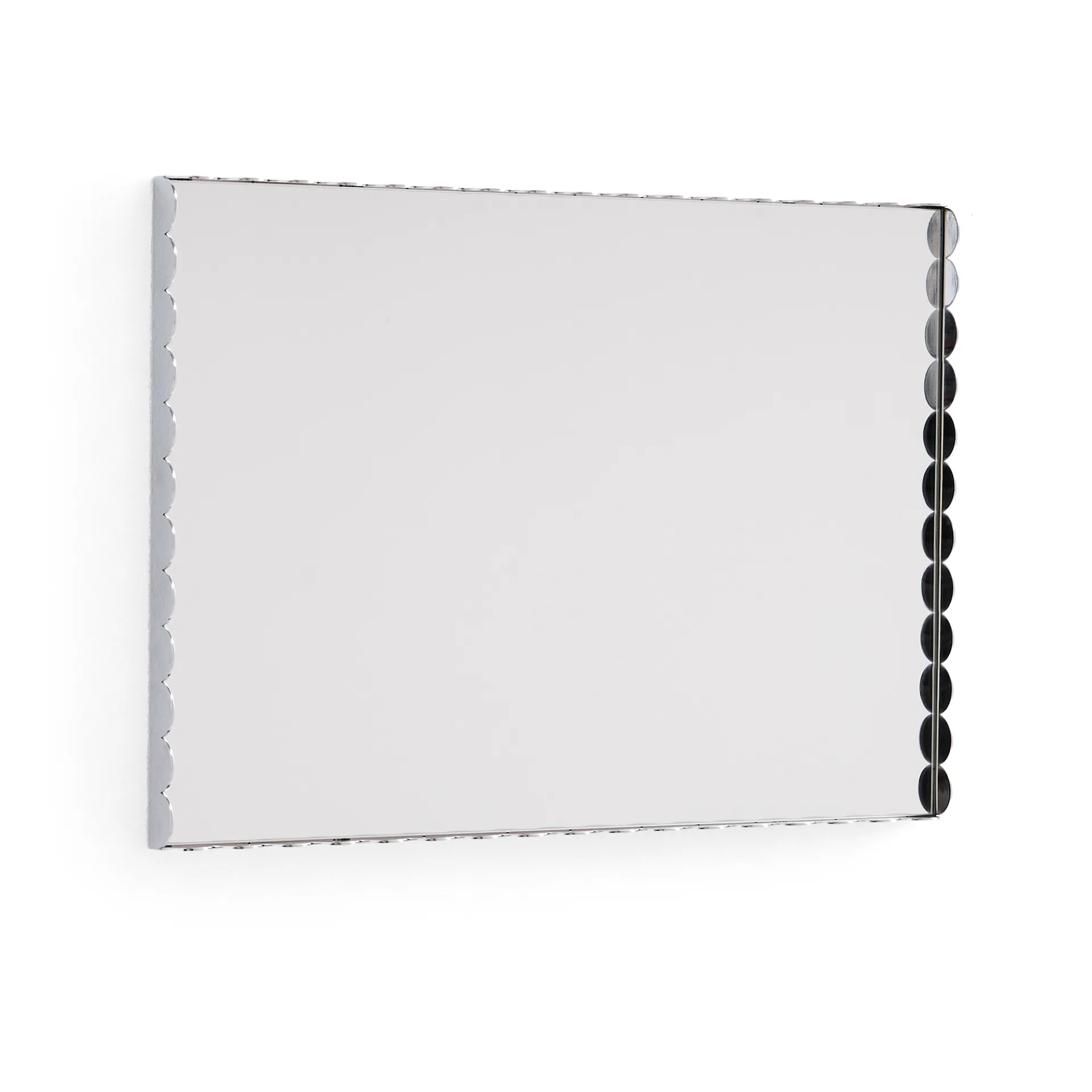 Arcs Mirror Rectangle S -peili 43,5 x 61,5 cm, Ruostumaton teräs HAY