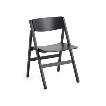 Backflip Chair tuoli - Anthracite-lakattu pyökki - HAY