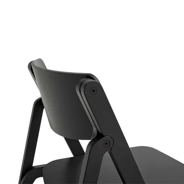 Backflip Chair tuoli - Anthracite-lakattu pyökki - HAY