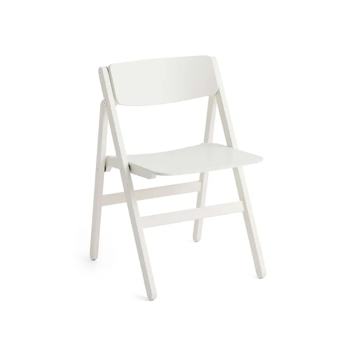 Backflip Chair tuoli - Cream white lakattu pyökki - HAY