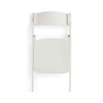 Backflip Chair tuoli - Cream white lakattu pyökki - HAY