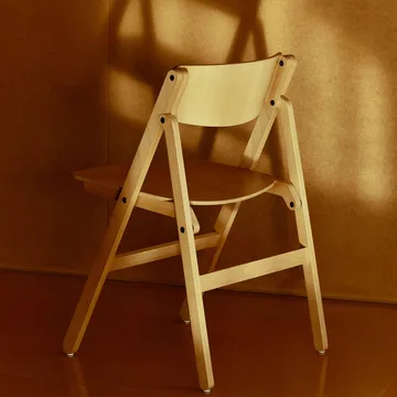 Backflip Chair tuoli - Golden-lakattu pyökki - HAY