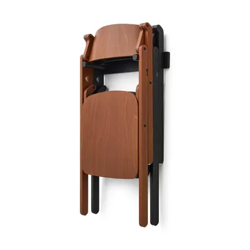 Backflip Chair tuolikiinnike seinään - Anthracite-lakattu pyökki - HAY