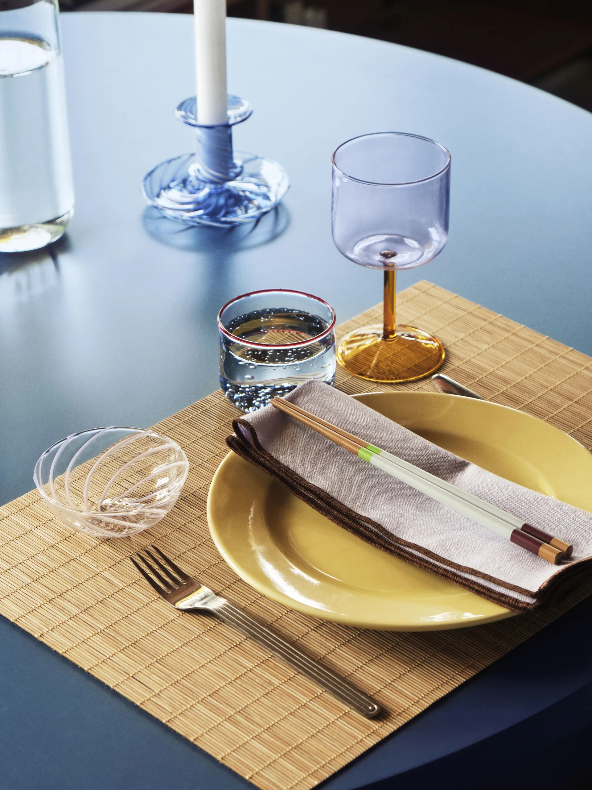 Bamboo tabletti 31x44 cm 2-pack, Luonnonvärinen HAY