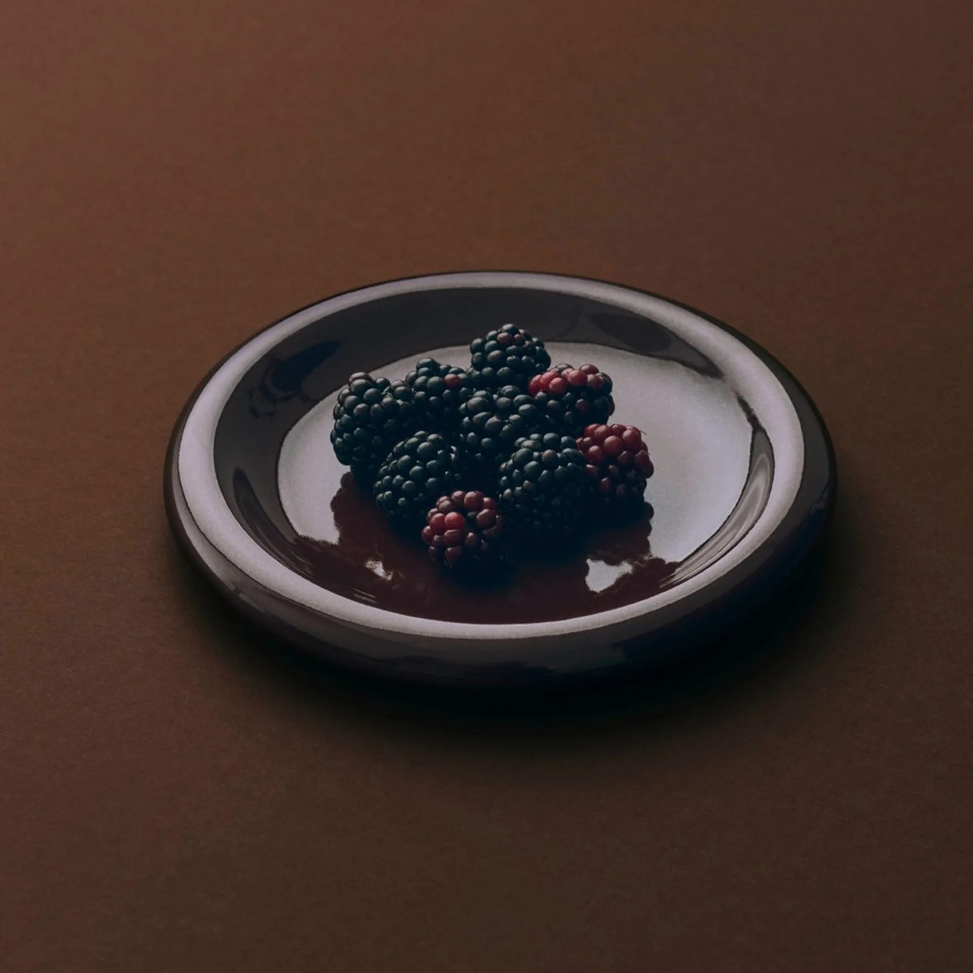 Barro lautanen, Burgundy, Ø18 cm, 2-pack HAY