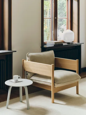 Bella sohvapöytä - Eukalyptus water, Ø45×39 cm - HAY