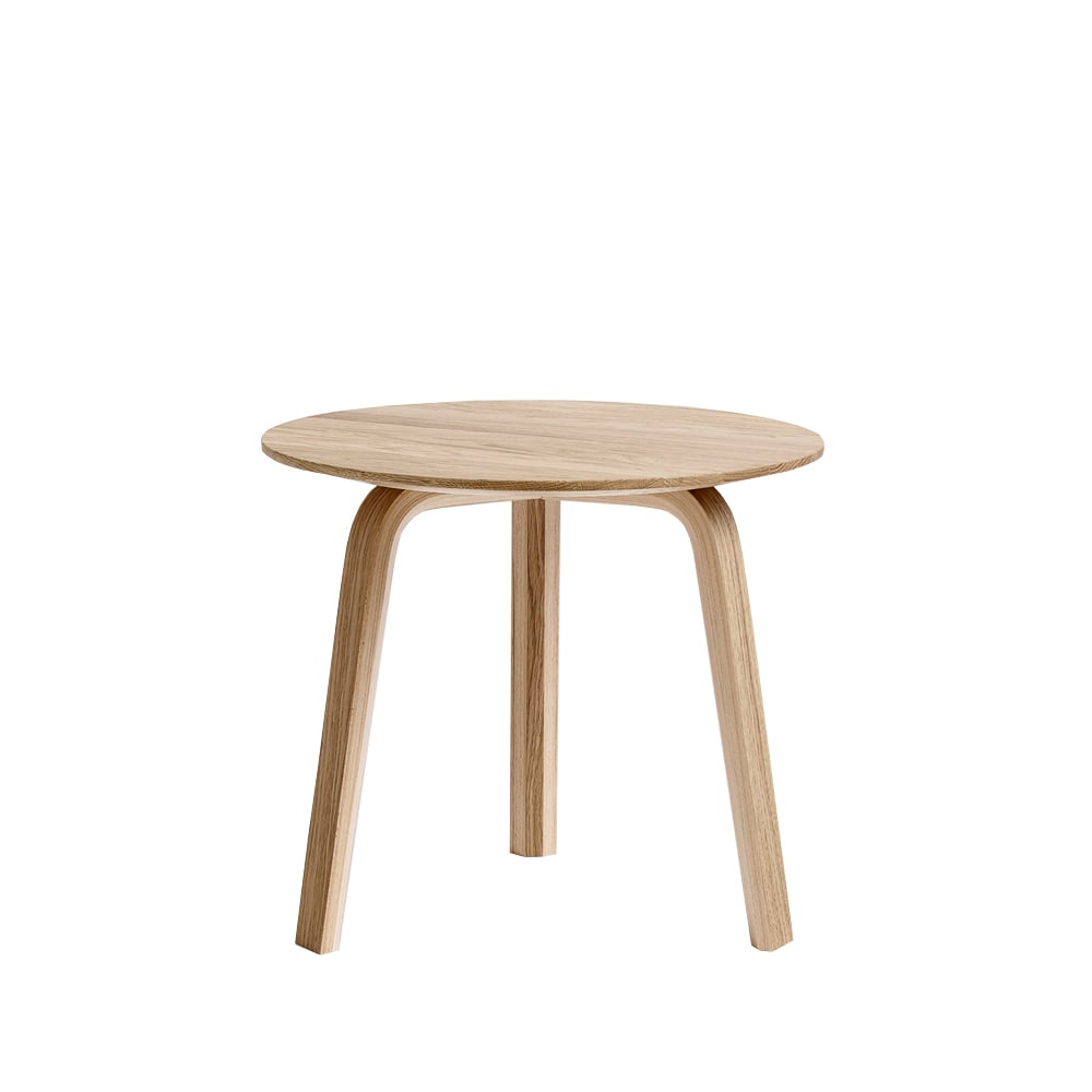 HAY Bella sohvapöytä Lacquered oak, 45x39 cm | Skandinaavinen Sisustus | Sohvapöydät | Beige