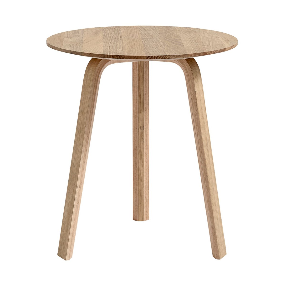 HAY Bella sohvapöytä Lacquered oak, 45x49 cm | Skandinaavinen Sisustus | Sohvapöydät | Ruskea