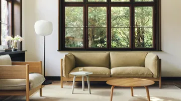 Bella sohvapöytä - Öljytty tammi, Ø80×32 cm - HAY