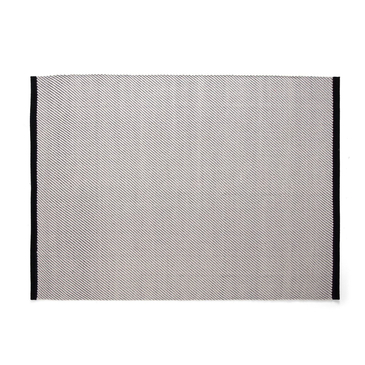 HAY Bias matto 140x200 cm Black tint | Skandinaavinen Sisustus | Villamatot | Musta