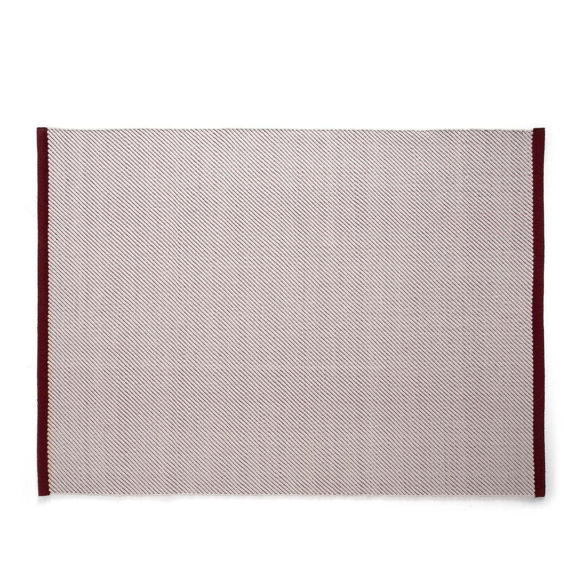 HAY Bias matto 140x200 cm Cherry tint | Skandinaavinen Sisustus | Villamatot | Punainen