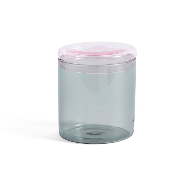 Borosilicate säilytyspurkki lasia L 1 litra, Grå HAY