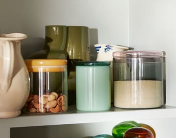 Borosilicate säilytyspurkki lasia L 1 litra - Grå - HAY