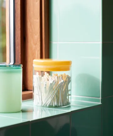 Borosilicate säilytyspurkki lasia M 60 cl - Klar - HAY