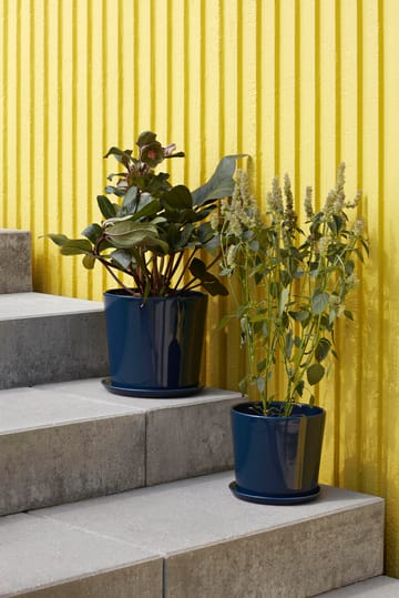 Botanical Family -ruukku L Ø 18 cm - Dark blue - HAY