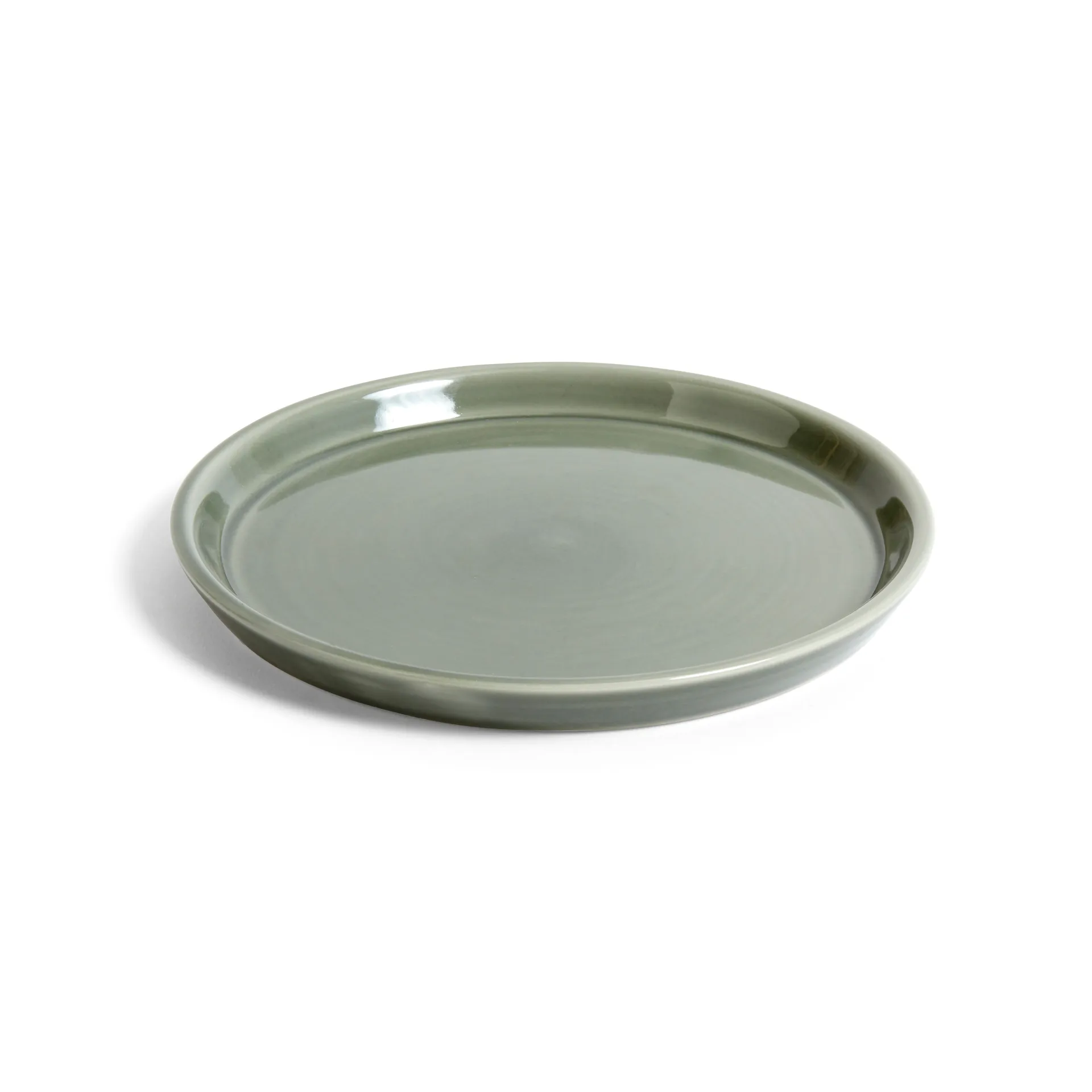 Botanical Family -ruukun aluslautanen L, Dusty green HAY