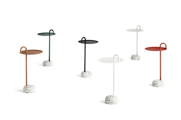 Bowler sivupöytä - Beige-granite - HAY