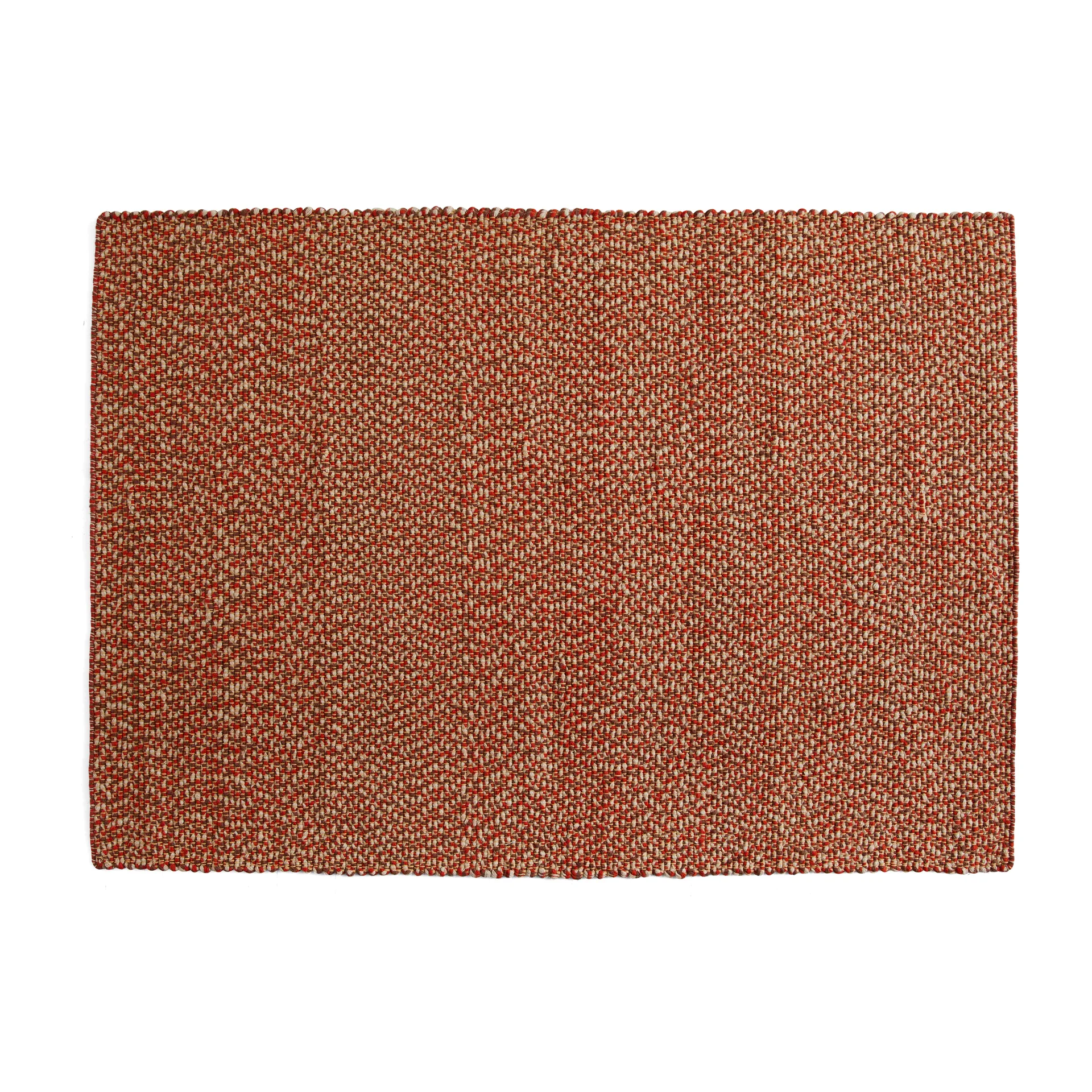 Braided matto 140 x 200 cm, Red HAY