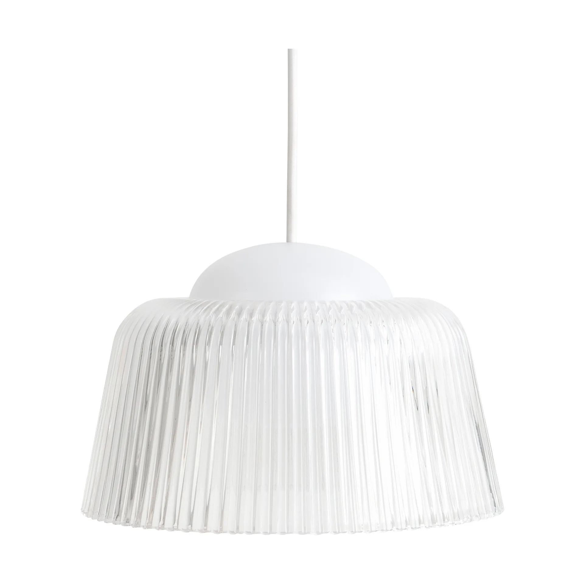 Brim Bottle riippuvalaisin Ø24,5 cm, Clear glass HAY