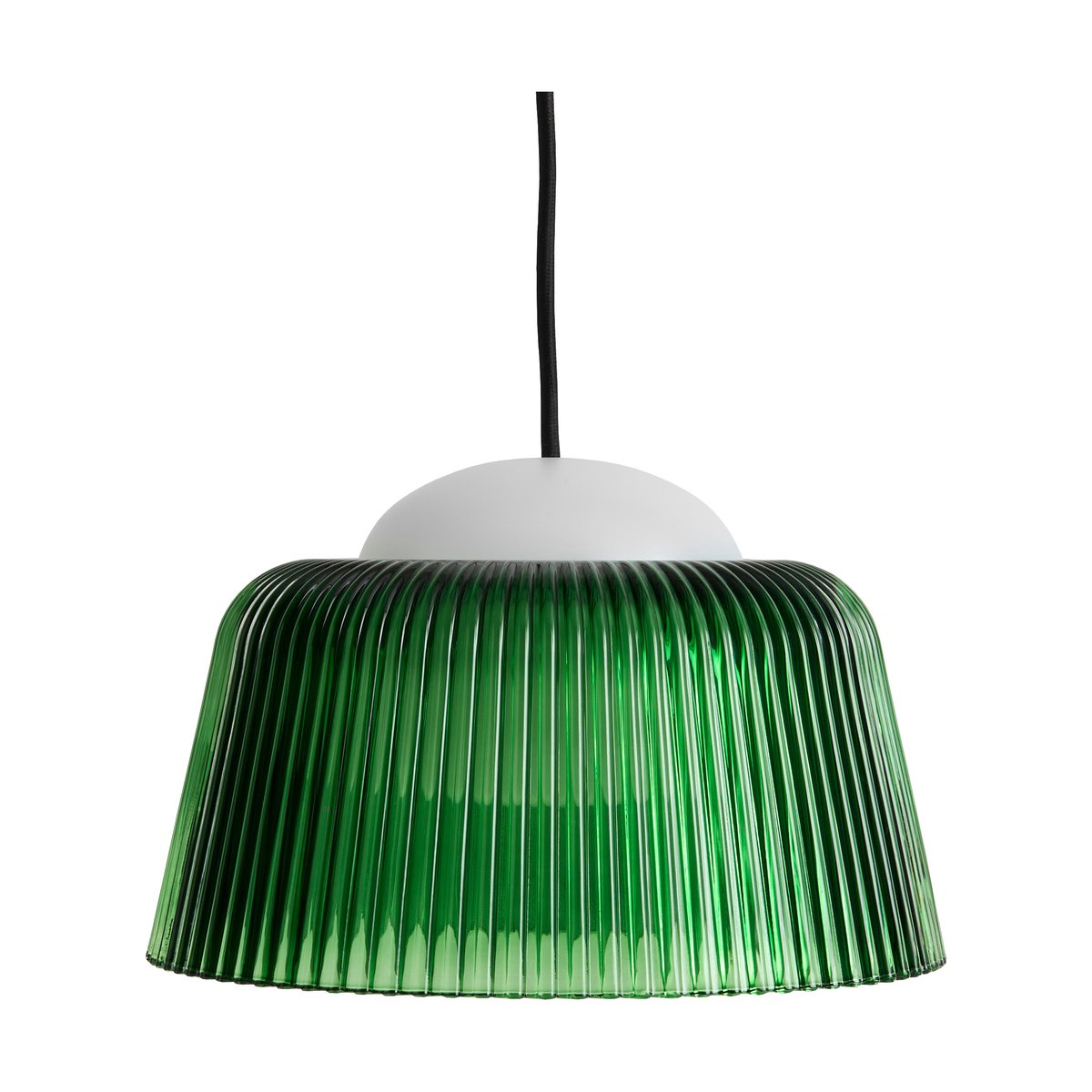 HAY Brim Bottle riippuvalaisin 24,5 cm Green glass | Skandinaavinen Sisustus | Kattovalaisimet & Riippuvalaisimet | Vihreä