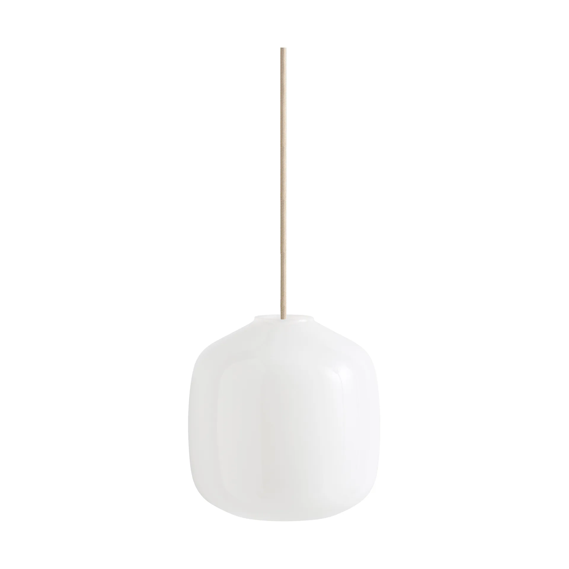 Buoy riippuvalaisin Ø20 cm, Opal glass-beton grey HAY