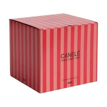 Canelé pöytälamppu - Tomato' punainen - HAY