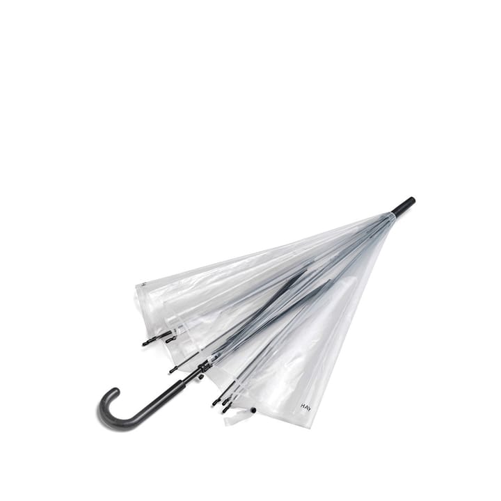 Canopy sateenvarjo - Clear, musta alumiininen otin - HAY