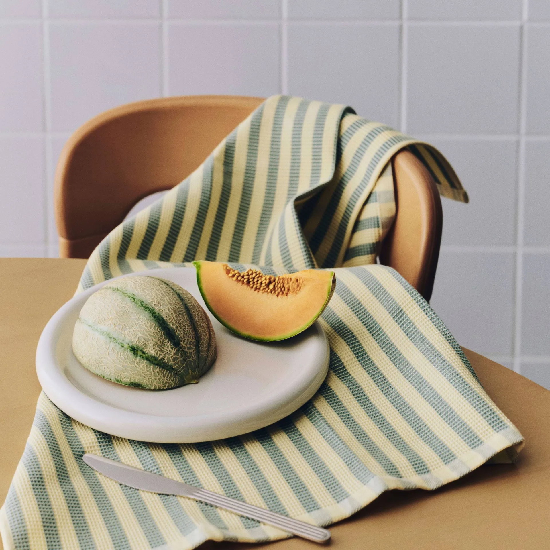 Canteen keittiöpyyhe 52x80 cm, Vihreänkeltainen HAY
