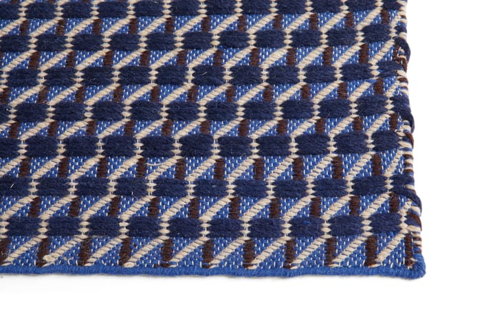 Channel matto - Sininen-valkoinen 140 x 200 cm - HAY
