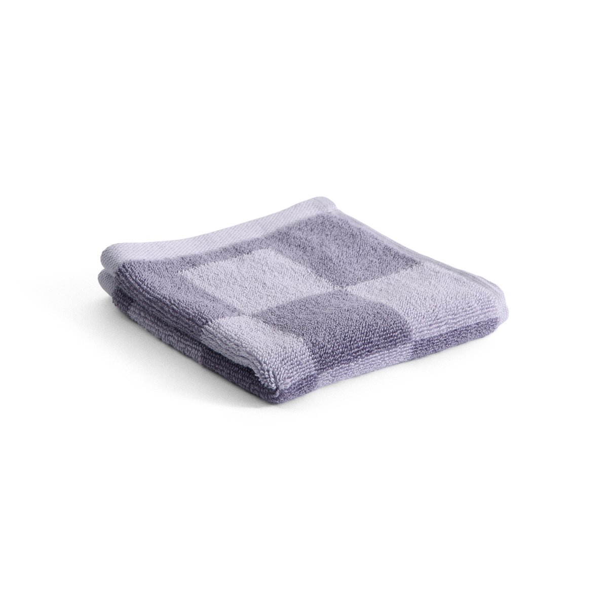 HAY Check pyyhe 30x30 cm Lavender | Skandinaavinen Sisustus | Käsipyyhkeet | Violetti