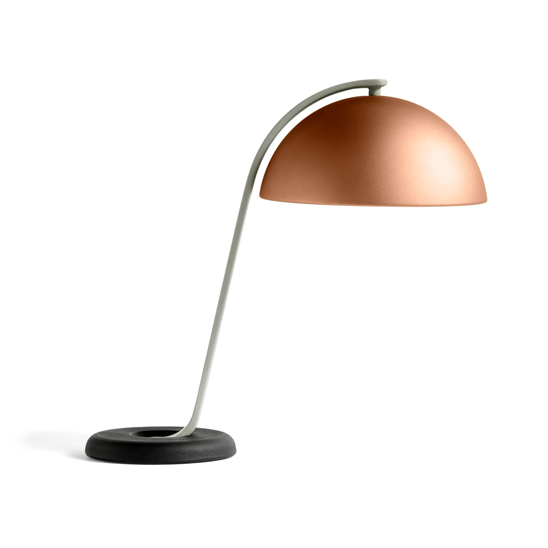 Cloche pöytävalaisin, Mocca anodised HAY